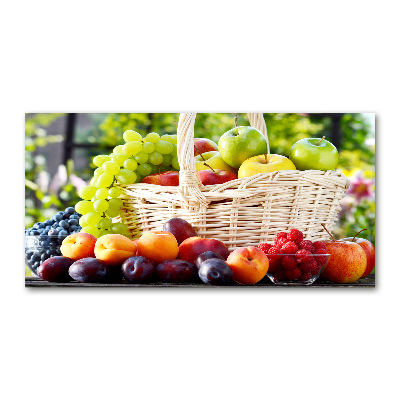 Quadro su vetro Cesto di frutta