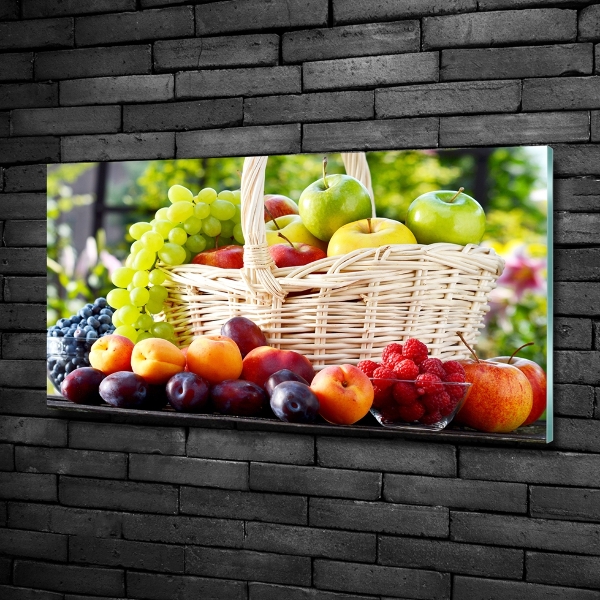 Quadro su vetro Cesto di frutta