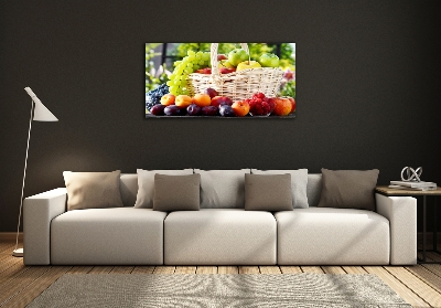 Quadro su vetro Cesto di frutta