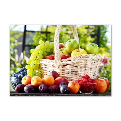 Quadro su vetro Cesto di frutta