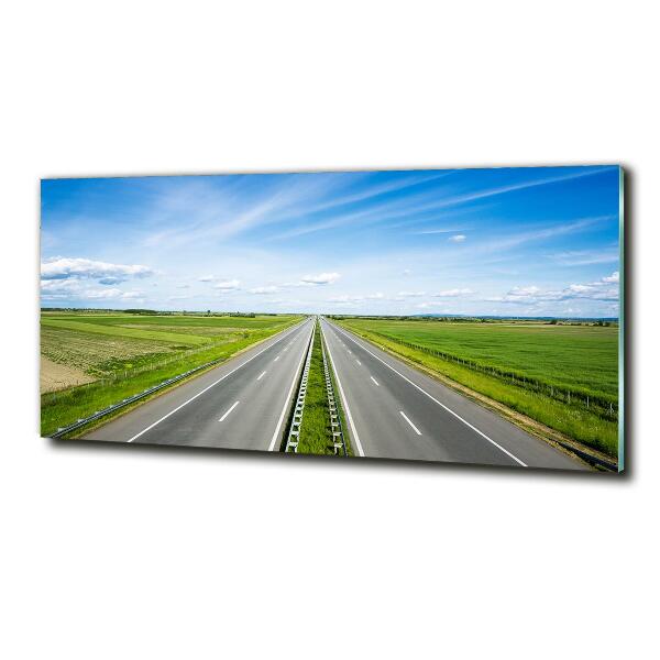 Quadro su vetro Autostrada