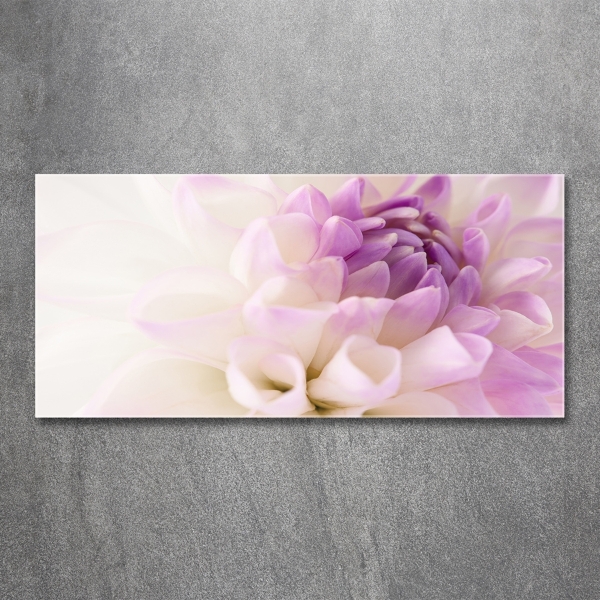 Quadro vetro Dalia bianca