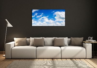 Quadro in vetro Nuvole nel cielo