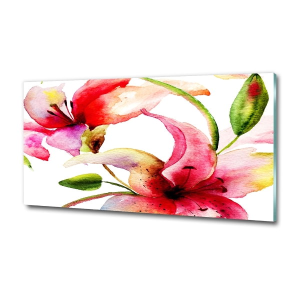 Quadro in verde Giglio