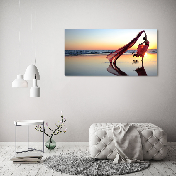 Quadro vetro Donna che balla