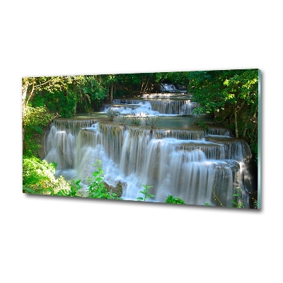 Quadro in verde Cascata