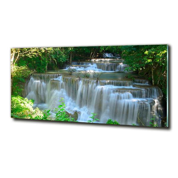 Quadro in verde Cascata