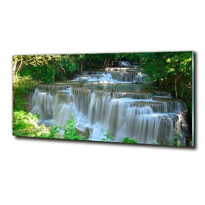 Quadro in verde Cascata