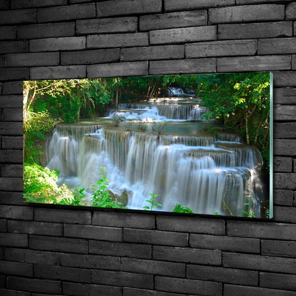 Quadro in verde Cascata