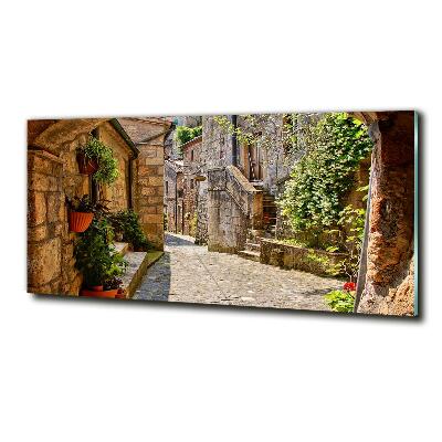 Quadro su vetro Una strada affascinante