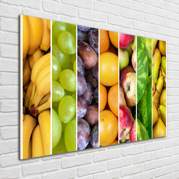 Quadro vetro Frutta