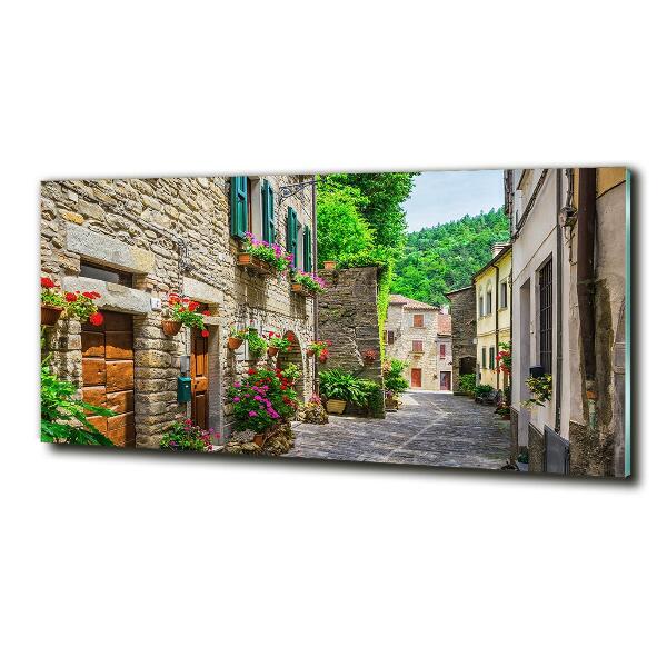 Quadro vetro Una strada affascinante