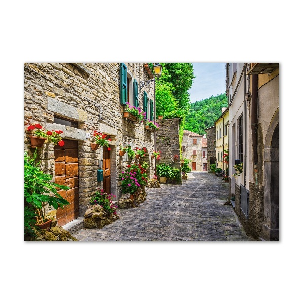 Quadro vetro Una strada affascinante