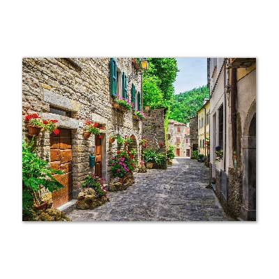 Quadro vetro Una strada affascinante