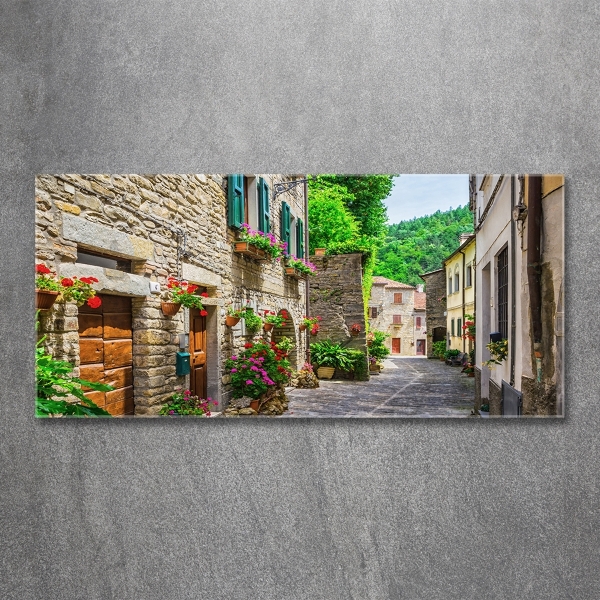 Quadro vetro Una strada affascinante