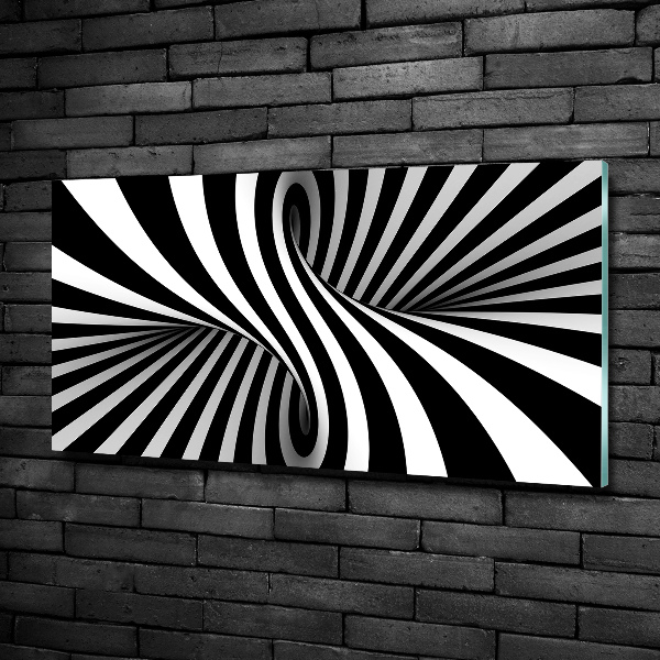 Quadro su vetro Vortice astratto