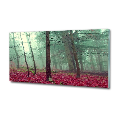 Quadro su vetro Foglie autunnali