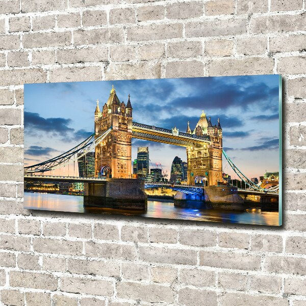 Quadro vetro Tower Bridge di Londra