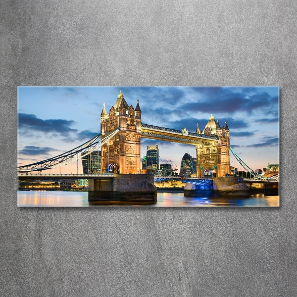Quadro vetro Tower Bridge di Londra
