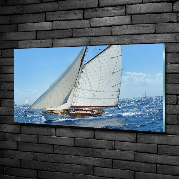 Quadro su vetro Yacht
