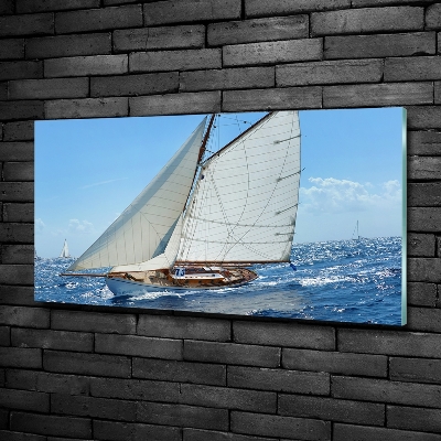 Quadro su vetro Yacht