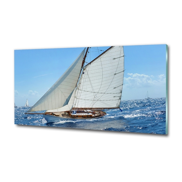 Quadro su vetro Yacht