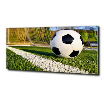 Quadro in verde La palla è in porta