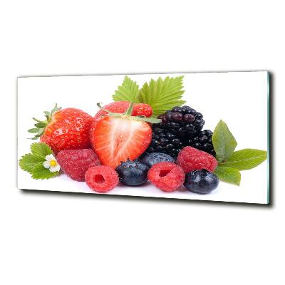 Quadro vetro Frutti di bosco