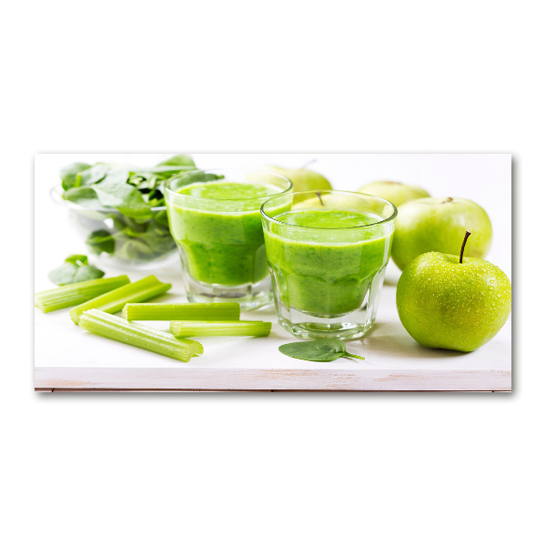 Quadro vetro Cocktail verde