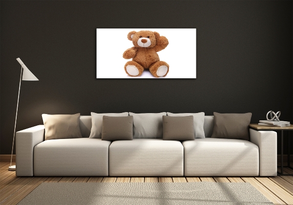 Quadro vetro Orsacchiotto di peluche