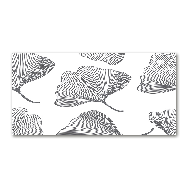 Quadro su vetro Ginkgo