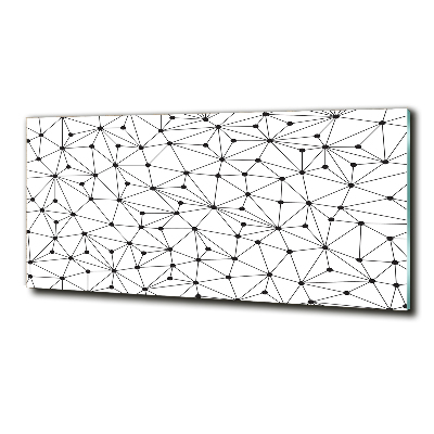 Quadro in vetro Linee e cerchi