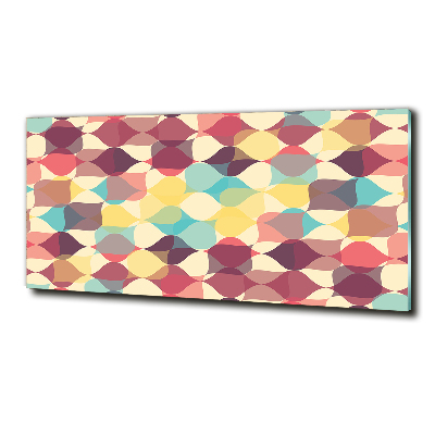 Quadro in verde Sfondo geometrico