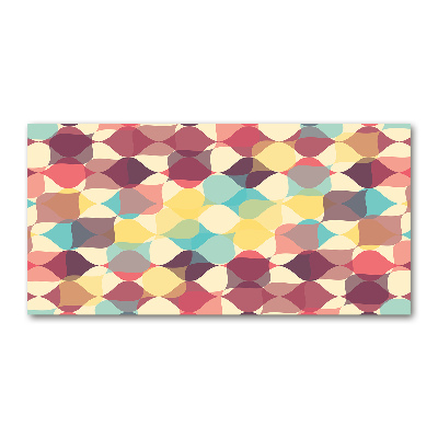 Quadro in verde Sfondo geometrico