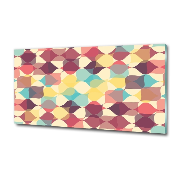 Quadro in verde Sfondo geometrico