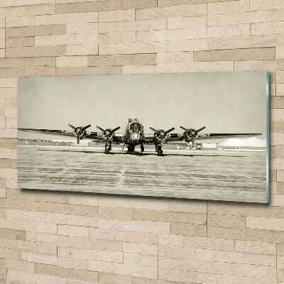 Quadro vetro Vecchio bombardiere