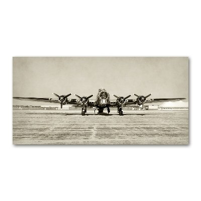 Quadro vetro Vecchio bombardiere