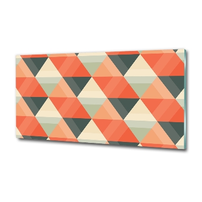 Quadro vetro Sfondo geometrico