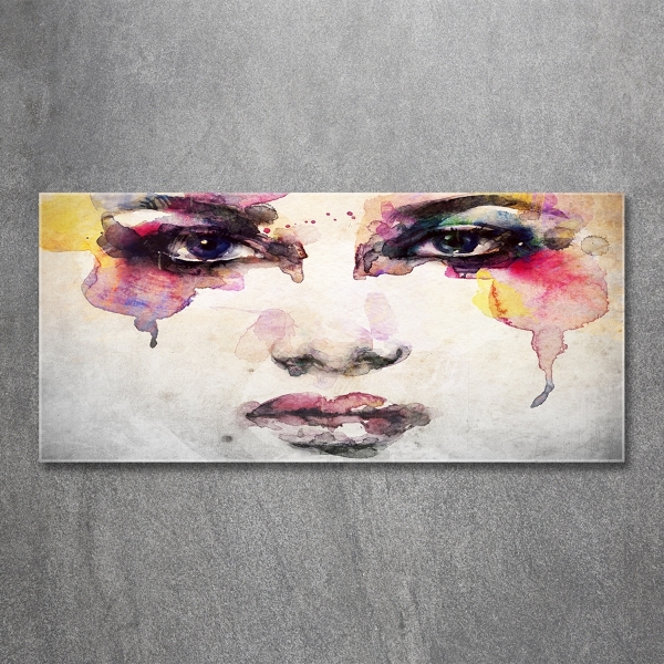 Quadro su vetro Ritratto di una donna