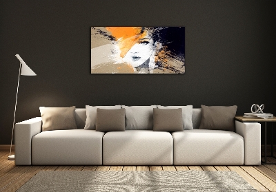 Quadro vetro Ritratto di una donna