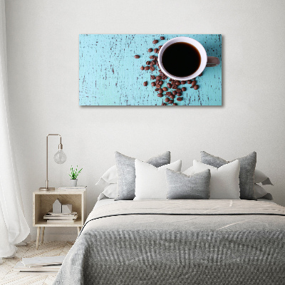 Quadro su vetro Caffè nero