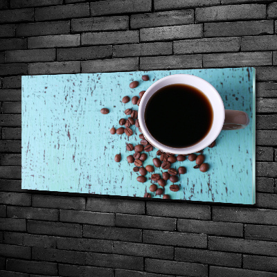 Quadro su vetro Caffè nero