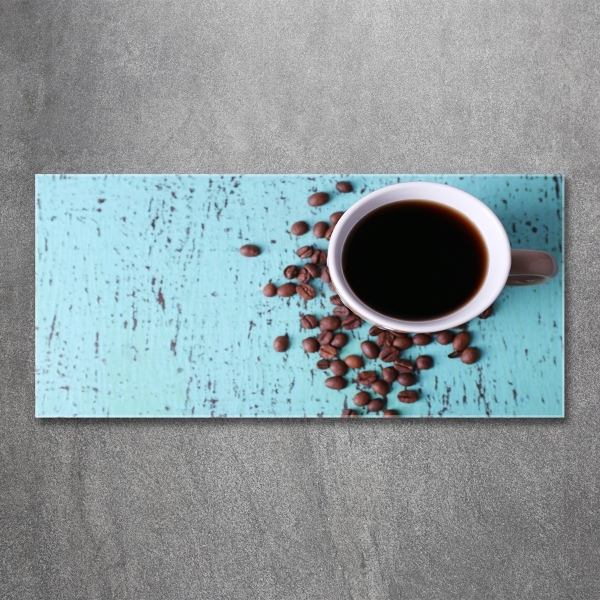 Quadro su vetro Caffè nero