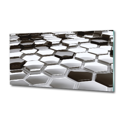 Quadro su vetro Astrazione 3D