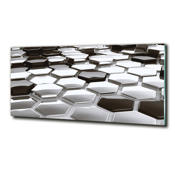 Quadro su vetro Astrazione 3D