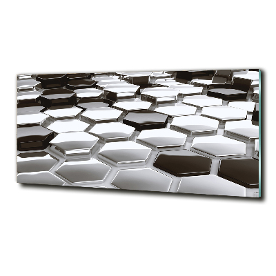 Quadro su vetro Astrazione 3D