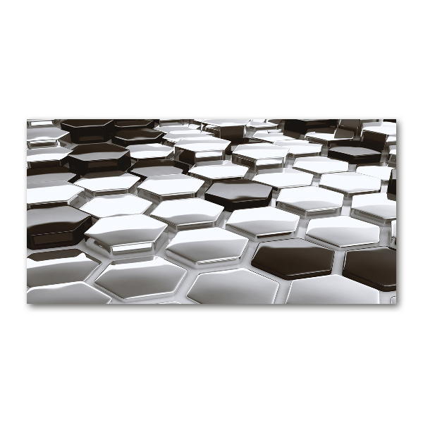 Quadro su vetro Astrazione 3D