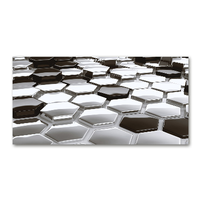 Quadro su vetro Astrazione 3D