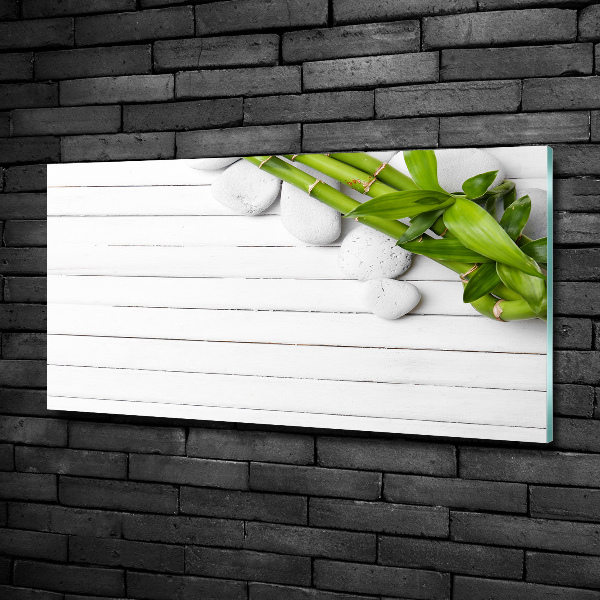Quadro su vetro Bambù