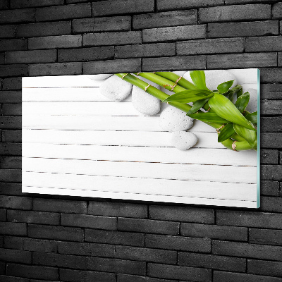 Quadro su vetro Bambù